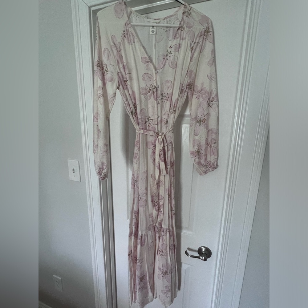 H&M Floral midi dress